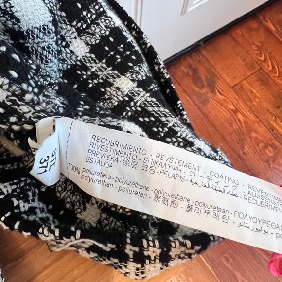 Zara Plaid Coat - Picture 2 of 8